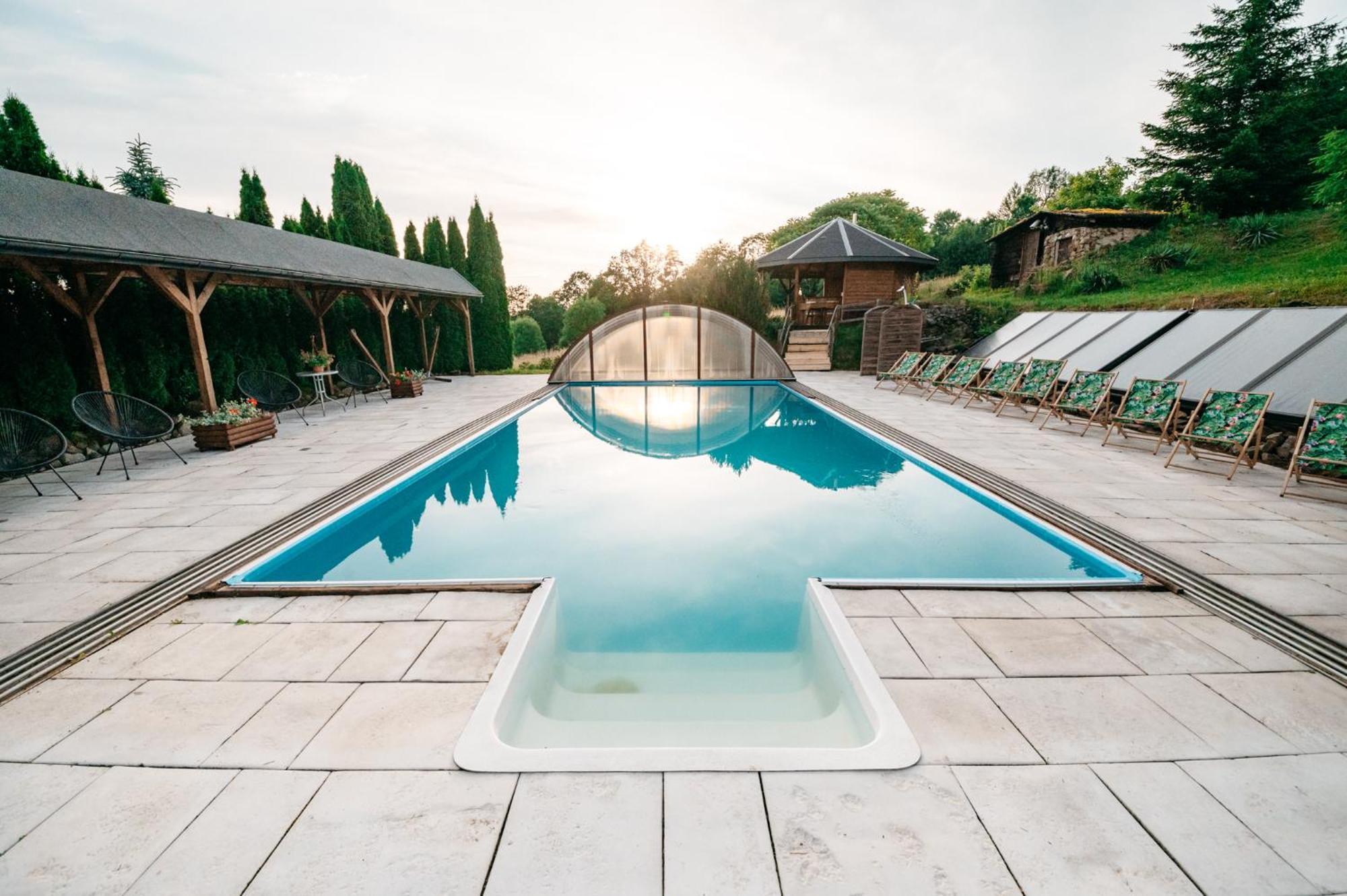 Bieszczadzka Bania Villa Lesko Buitenkant foto